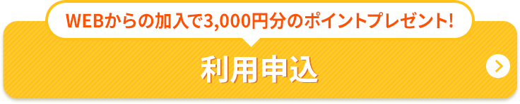 WEBからの加入で3,000円分のポイントプレゼント！ 利用申込