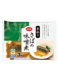骨取りさばの味噌煮