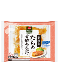 たらの甘酢あんかけ(骨取り)