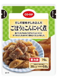 ごぼうとこんにゃく煮