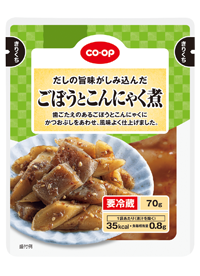 ごぼうとこんにゃく煮