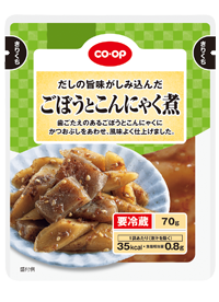 ごぼうとこんにゃく煮