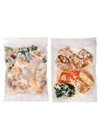 紙包み 鶏肉と野菜のクリーム煮